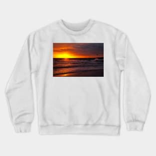 December Seascape in Northumberland Crewneck Sweatshirt